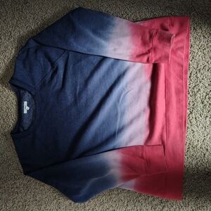Blue and Pink Ombre Sweatshirt